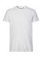 Neutral Fitted T-shirt, herre: Size: 5XL, Colour: White