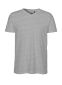 Neutral Fitted T-shirt m. v-hals, herre: Størrelse: 3XL, Farve: Sport grey melange