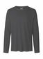 Neutral Langærmet T-shirt, herre: Størrelse: 3XL, Farve: Charcoal