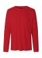 Neutral Langærmet T-shirt, herre: Størrelse: 3XL, Farve: Red