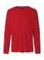 Neutral Langærmet T-shirt, herre: Størrelse: 3XL, Farve: Red
