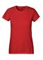 Neutral Classic T-shirt, dame: Størrelse: 2XL, Farve: Red