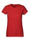 Neutral Classic T-shirt, dame: Størrelse: 2XL, Farve: Red
