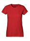 Neutral Classic T-shirt, dame: Størrelse: 2XL, Farve: Red