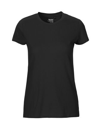 Neutral Fitted T-shirt, dame