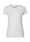 Neutral Fitted T-shirt, dame: Størrelse: 2XL, Farve: White