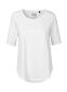 Neutral Half Sleeve T-shirt, dame: Størrelse: 2XL, Farve: White