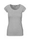 Neutral T-shirt m. O-hals, dame: Størrelse: 2XL, Farve: Sport grey melange