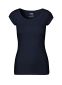 Neutral T-shirt m. O-hals, dame: Størrelse: 2XL, Farve: Navy