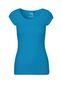 Neutral T-shirt m. O-hals, dame: Størrelse: 2XL, Farve: Sapphire