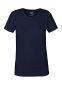 Neutral Interlock T-shirt, dame: Størrelse: 2XL, Farve: Navy