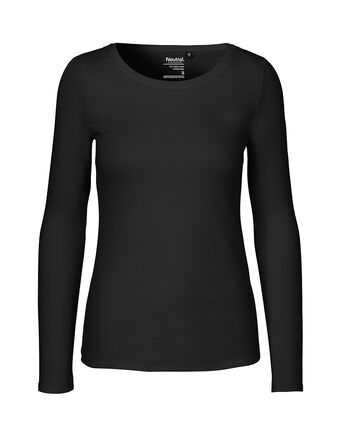 Neutral Langærmet T-shirt, dame
