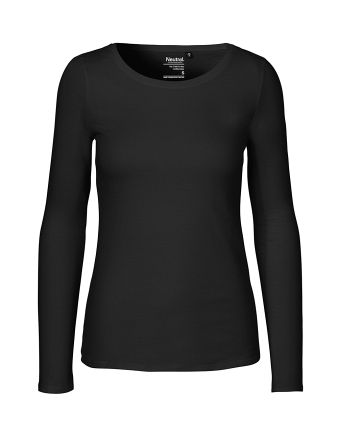 Neutral Langærmet T-shirt, dame