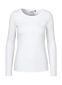 Neutral Langærmet T-shirt, dame: Størrelse: 2XL, Farve: White