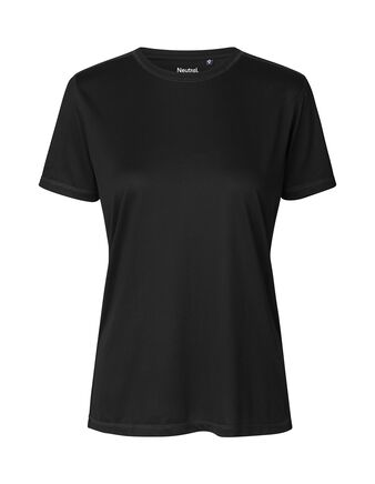 Neutral Recycled Polyester T-shirt, dame