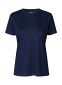 Neutral Recycled Polyester T-shirt, dame: Størrelse: 2XL, Farve: Navy