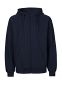 Neutral Tiger Cotton Hoodie m. lynlås, unisex: Size: 3XL, Colour: Navy