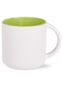 Modern krus: Farve: Hvid/lime