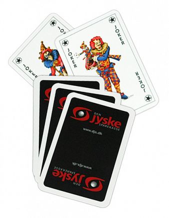 Spillekort med tryk