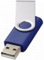 Drejelig USB-nøgle 1GB: Farve: Blå