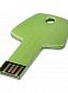 Nøgleformet USB-nøgle 2GB: Farve: Grøn