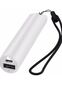 Beam 2200mah powerbank med snor og lys: Farve: Hvid