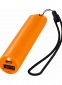 Beam 2200mah powerbank med snor og lys: Farve: Orange