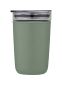 Bello 420 ml glasbæger med ydervæg i genbrugsplast: Farve: Grøn meleret