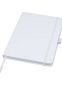Honua A5 notesbog i genbrugspapir med genvundet PET cover: Farve: Hvid