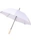 Alina 58 cm fuldautomatisk paraply i genanvendt PET: Farve: Hvid