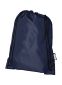 Oriole RPET-rygsæk med snøre 5L: Farve: Marine
