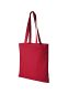 Orissa 100 g/m² GOTS mulepose i økologisk bomuld: Farve: Rød