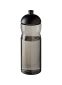 H2O Active® Eco Base 650 ml drikkeflaske med kuppelformet låg: Farve: Koksgrå/sort