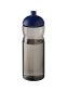 H2O Active® Eco Base 650 ml drikkeflaske med kuppelformet låg: Farve: Koksgrå/blå
