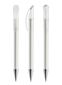 Prodir DS3 TFS Twist ballpoint pen: Farve: Hvid