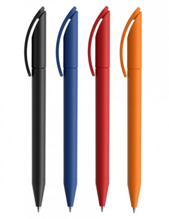 Prodir DS3 TRR Twist ballpoint pen Soft touch