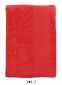 Håndklæde, 50 x 100 cm. : Farve: Rød