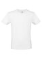 B&C Exact 150 T-shirt, inkl. 1-farvet tryk: Størrelse: XL, Farve: Hvid