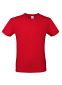 B&C Exact 150 T-shirt, inkl. 1-farvet tryk: Størrelse: XL, Farve: Rød