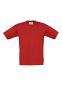 B&C Exact 150 T-shirt, børn, inkl. 1-farvet tryk: Størrelse: 1/2 år, Farve: Rød