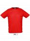Sols Sporty T-shirt, herre: Størrelse: 2XS, Farve: Rød