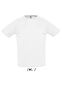 Sols Sporty T-shirt, herre: Størrelse: 2XS, Farve: Hvid