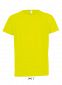 Sols Sporty T-shirt, børn: Størrelse: 12 år, Farve: Neon gul