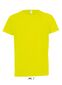 Sols Sporty T-shirt, børn: Størrelse: 12 år, Farve: Neon gul
