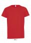 Sols Sporty T-shirt, børn: Størrelse: 12 år, Farve: Rød