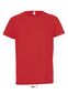 Sols Sporty T-shirt, børn: Størrelse: 12 år, Farve: Rød