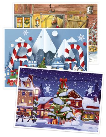 A4 Lågekalender, standard motiv