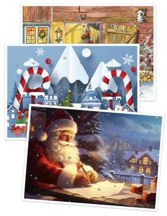 A4 Lågekalender, standard motiv