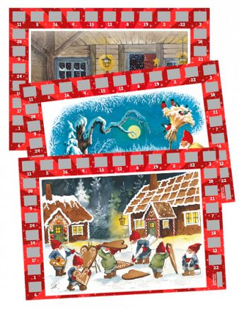 A4 Julekalender, standard forsidemotiv