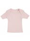 Baby T-shirt med korte ærmer: Størrelse: 18-24 mdr., Farve: Lyserød
